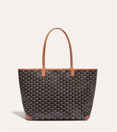 goyard artois black and brown mm|Goyard Artois mm price 2022.